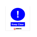 Keep Clear Signage (Pk of 10)