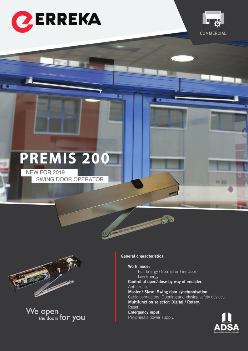 PREMIS 200 Automatic Swing Door Opener